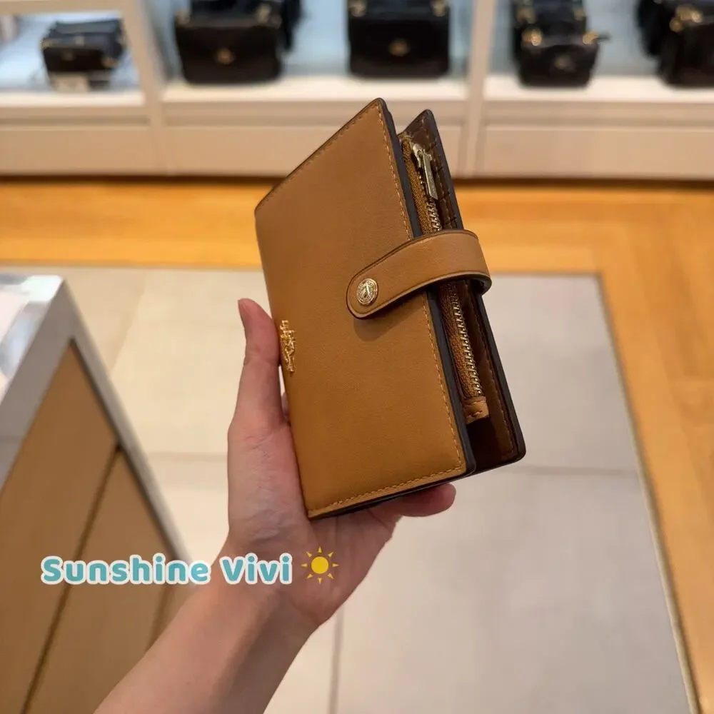 NWT Coach 2-in-1 Wallet Smooth Leather CCL71 brown